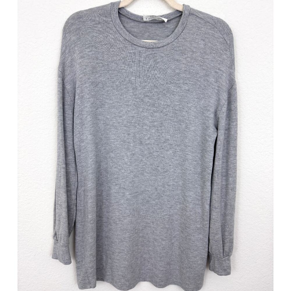 Reformation Jeans Womens Pullover Knit Sweater Size XS Comfy Neutral Gray